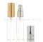 20 Ml 30ml Tube Custom Glass Perfume Bottles With Aluminum Spray Pump