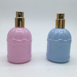 High Grade Crystal Glass Perfume Bottles 30ml  Pink / Blue Travel Perfume Spray Bottle
