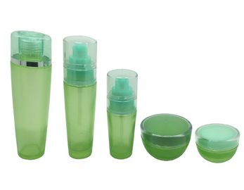 Custom Empty Cosmetic Containers And Jars Full Set For Skin Cream / Cosmetic Packaging