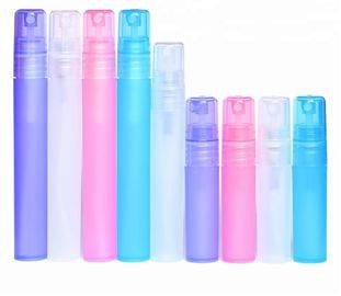 5ml 8ml 10ml Mini Perfume Sample Spray Bottles , Small Mist Bottle With Cap
