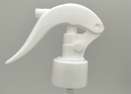 White Trigger Spray Pump , 24/410 Water Hand Trigger Sprayer For Cosmetic Bottles