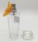 25ml 30ml Glass Spray Bottle Diamond Shaped With Crimp Spray Pump Surlyn Lid