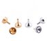 Cosmetic Mini Perfume Funnel Silver / Gold Color For Refillable Perfume Atomizer