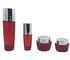 Red Empty Cosmetic Containers 30g 50g Essential Oil Glass Dropper 30ml 50ml 80ml 100ml