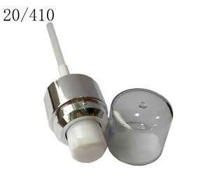 Cream Dispenser OEM Cosmetic Lotion Pump With Transparent Cap
