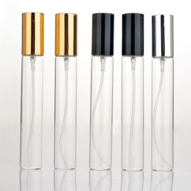 Clear / Amber / Frost Glass Tube Bottles 5ml 10ml 15ml 20ml With Sprayer Pump