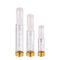 Perfume Glass Tube Bottles 15ml 20ml 30ml Clear Glass Vials With Metal Basement