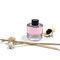 Round 100ML Glass Diffuser Bottles , Fragrance Diffuser Bottles With Reed Sticks